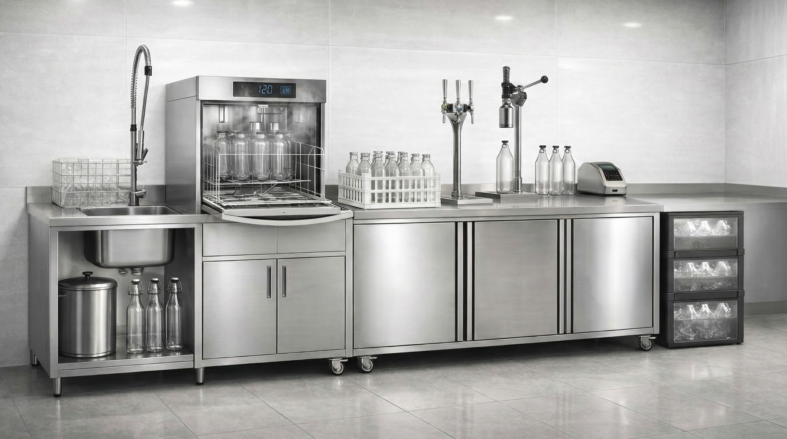 Water Bottling Design Room